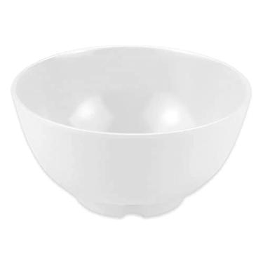 Imagem de G.E.T. M-706-W, coleção Water Lily Collection, tigelas brancas de melamina de 680 g (pacote com 12)