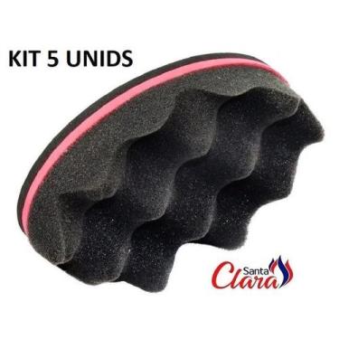 Imagem de Esponja Twist Simples Afro Nudred Kit com 05 Unids - Santa Clara