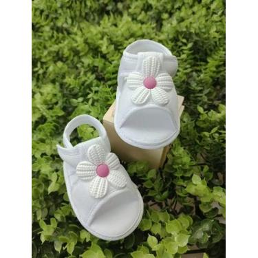 Imagem de Sandalia de Bebê Recém-Nascidos Macia Passeio Casuais Meninas Verão - 