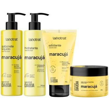 Imagem de Kit Hidratante Corpotal Esfoliante Sabonete Liquido e Sais de Banho Ma