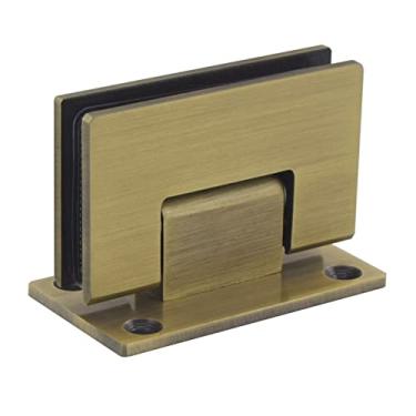 Imagem de Dobradiça de porta de vidro, braçadeira de banheiro, dobradiça de porta de vidro de aço inoxidável 304, dobradiça de portas de vidro de chuveiro, dobradiça de porta deslizante de grampo de vidro (cor