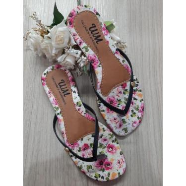 Imagem de Rasteirinha WM tira preta - WM Calçados e Acessórios 