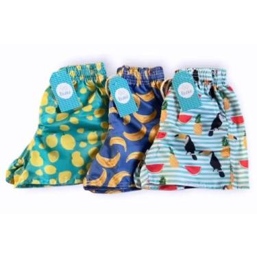 Imagem de Bermuda infantil de tactel com cordão  - Bross, Várias estampas, infan