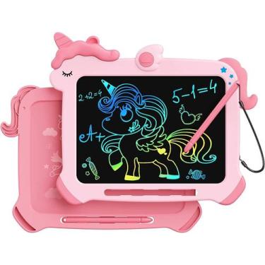 Imagem de Tablet de escrita LCD Kikapabi Unicorn Colorful Screen Girls
