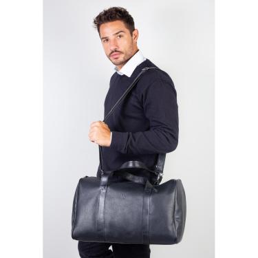 Imagem de Mala de bordo em couro para viagem Mateus-Masculino