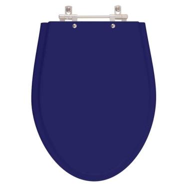 Imagem de Assento Sanitario Poliester Absolute Azul Cobalto Para Vaso Ideal Standard