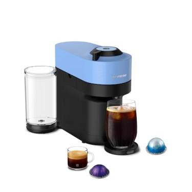 Imagem de Nespresso Máquina de café e café expresso Vertuo Pop+ da De'Longhi, Pacific Blue