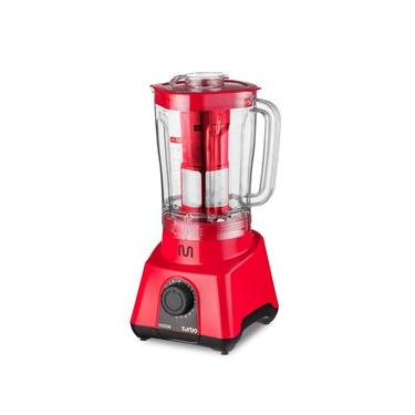 Imagem de Liquidificador 2,6L Turbo Vermelho 1100w-127v c/ 12 Velocidades Multi Home - LQ1103 LQ1103