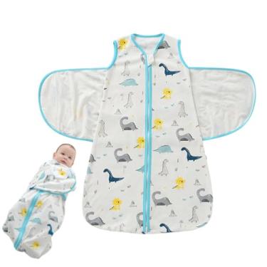 Imagem de Saco de Dormir Enrolável | Manta Suave e Quente em Algodão Puro,Saco Cama Enrolável para Recém-Nascido,Para Meninas Meninos Berço Casa Viagem Hospital Inverno Frio