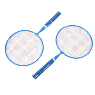 Imagem de RiToEasysports Conjunto de Badminton Infantil Com 2 Raquetes Com Petecas e Bolsa de Transporte, Raquetes Leves de Liga de Ferro para Idades de 3 a 8 Anos, Equipamento Esportivo de Quintal Com (#11)