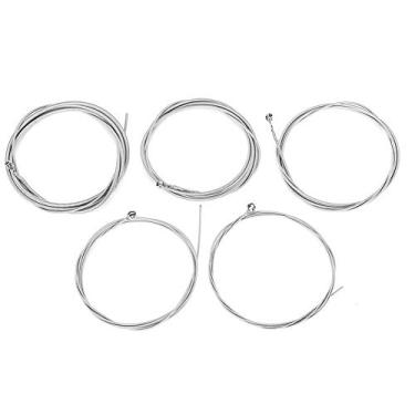 Imagem de LiebeWH Cordas de Baixo Elétrico de 5 Cordas, Alta Liga de Aço e Níquel, Suave e Antiferrugem para Músicos e Iniciantes