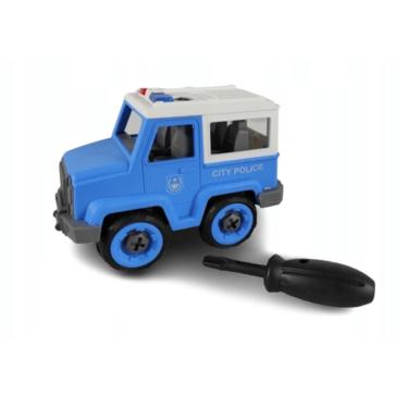 Imagem de Mini-veiculo Hot Speeds - City Police - Azul e branco - SL336 TERRACO