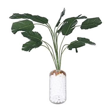 Imagem de TOPINCN Casa de Bonecas Em Miniatura Bananeira, Escala 1:12 Mini Bonsai Planta Vegetação Ornamento Miniatura Pendurado Decoração de Planta Em Vaso (S)