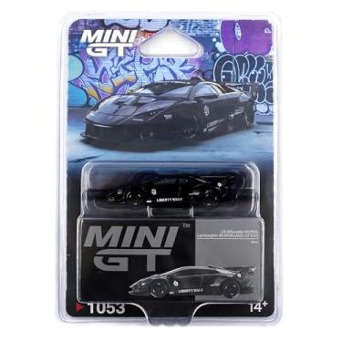 Imagem de Diecast Model Car Compatible with Mini GT 1:64 Lamborghini LB-Silhouette Works Murcielago GT Evo Black Limited Edition MGT01053