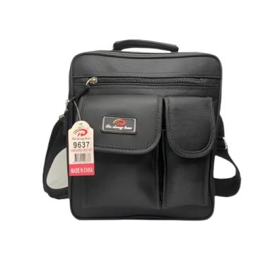 Imagem de Bolsa Executiva Masculina com Alça Pasta Prática Cor:Marrom