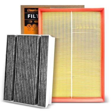 Imagem de Filtro de ar de motor de cabine com kit de carvão ativado para Mercedes Sprinter (2019-2023) 1500/2500/4500, 3500/3500XD (2019-2022), Freightliner Sprinter 1500/2500/3500/3500XD (2019-2019-2019-2019