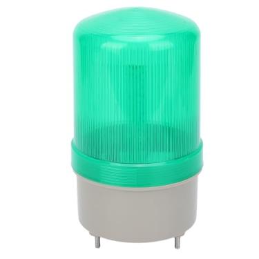 Imagem de Eujgoov Luz de Advertência LED Lâmpada de Alarme Piscante, Luz de Sinal Estroboscópica ABS Com Cobertura de 360°, Sirene de Segurança Industrial 220VAC para Fábricas, Escolas, Escritórios (Verde)