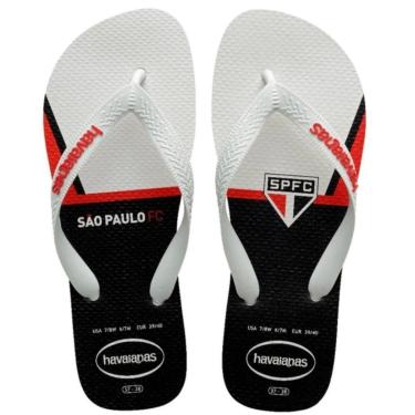 Imagem de Chinelo Havaianas Original Top Times São Paulo  BRANCO 43/44-Masculino