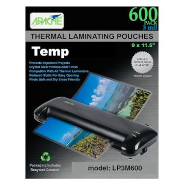 Imagem de Apache Pacote com 200 pacotes de 5 mil sacos de laminação tamanho pequeno LP5M200SM