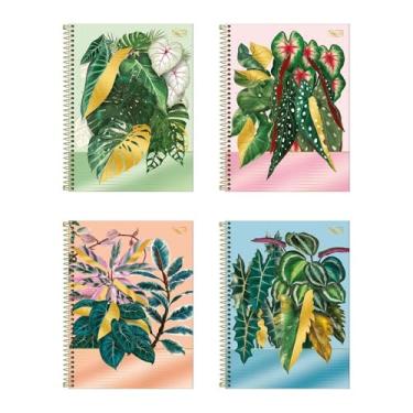 Imagem de Caderno Espiral Naturalis 1x1-80 Folhas - Tilibra - Verde
