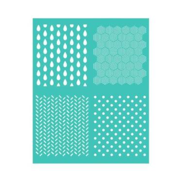 Imagem de Estêncil De Impressão Em Serigrafia Reutilizável Autoadesivo 8x10 Pole