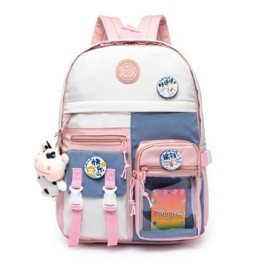 Imagem de Mochila Yupe Bolsa Grande Resistente Escola Faculdade 20 Litros-Feminino