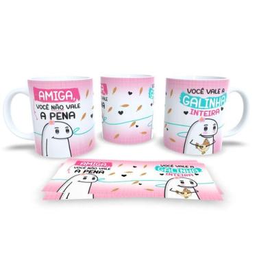 Imagem de Caneca de Porcelana Personalizada Flork Frases Engraçadas, Divertidas 