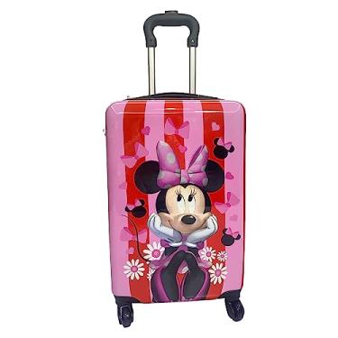 Imagem de Fast Forward Bagagem infantil de 50 cm – Mala de viagem rígida para meninas com rodas, Minnie Mouse, 20 Inch x 12 Inch x 8 Inch, Minnie 2