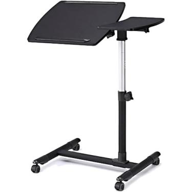 Imagem de Mesa pequena elevatória para computador mesa preguiçosa removível simples caderno mesa de cabeceira mesa pequena (cor: E) (D)