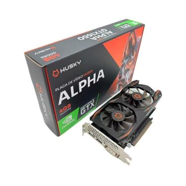 Imagem de Placa de Vídeo Husky Alpha GTX 1650, 4GB GDDR6, 128-Bit, 896 CUDAs, Boost 1.59 GHz - HVG1650-Unissex