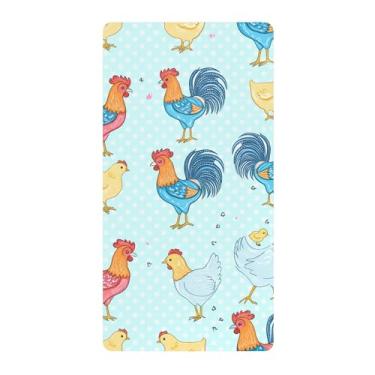 Imagem de xigua Lençóis de berço coloridos de algodão para meninas e meninos, lençol macio e respirável adequado para berço padrão e cama de criança pequena