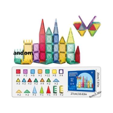 Imagem de Blocos De Construção Magnéticos Para Crianças De 3 a 8 Anos, Meninos, 