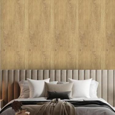 Imagem de Papel de Parede Madeira Ripado Mármore Adesivo Lavável 5m 10m 15m 20m AutoColante Sala Quarto Móveis(Madeira Fioranno,10 Metros (2 rolos))