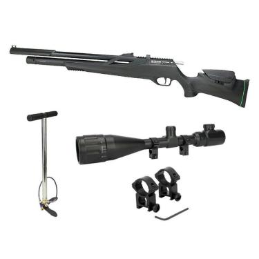 Imagem de Carabina Pressão Pcp T-rex5.5 Válvula Reguladora+bomba+itens