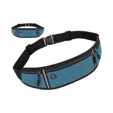 Imagem de Bolsa De Cintura Unissex Impermeável De Lona Para Esportes Ao Ar Livre