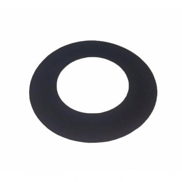 Imagem de Anel De Acabamento Preto Para Laje Ou Parede Para Dutos De 180 Mm De Diâmetro