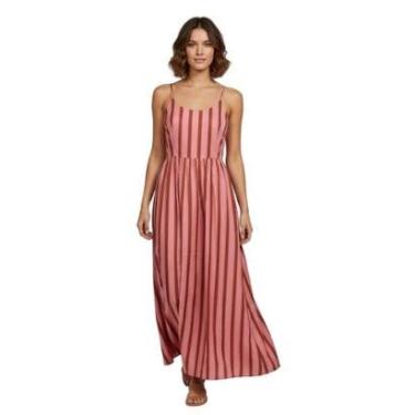 Imagem de Vestido Hering Midi Listrado-Feminino