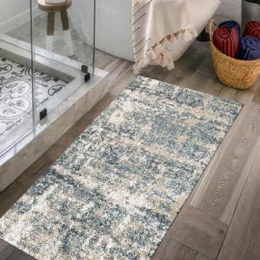 Imagem de 2 Tapete Banheiro Antiderrapante Absorve 66x120 Js Bah M09 - IDEALIZA,