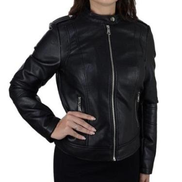 Imagem de Jaqueta Feminina Facinelli Casual Curta Preta - 640475-Feminino