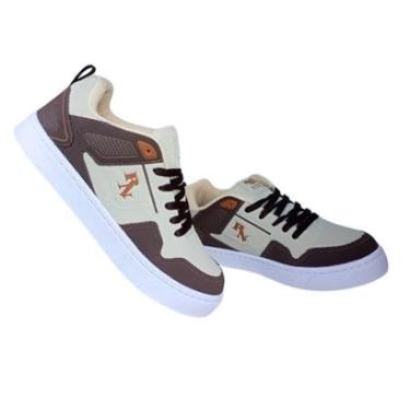 Imagem de Tênis Red Nose Masculino Skate Casual - Bege-Masculino