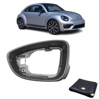 Imagem de Nova Moldura Aro Interno Espelho Retrovisor New Beetle 2013 Á 2016 1 P