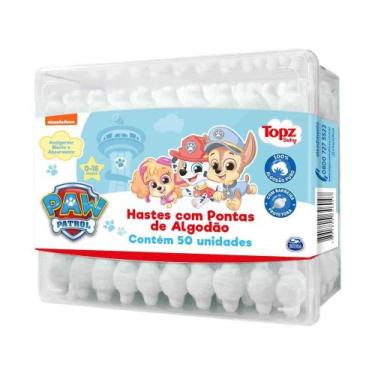 Imagem de Hastes Flexíveis Patrulha Canina para Bebê  - Topz Baby 50 Unidades