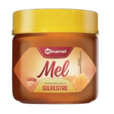 Imagem de Mel Puro Florada Silvestre - Pote 250g - Minamel, 250g