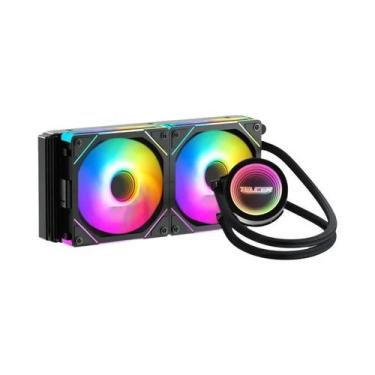 Imagem de Cooler Líquido para CPU Intel e AMD Teucer NA-360 - Radiador de 360mm,
