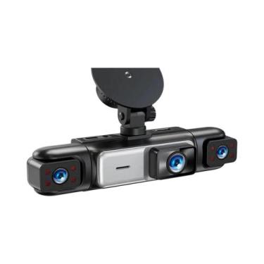 Imagem de Câmera Veicular 4CH WiFi Dash Cam 360 DVR Com Controle Por APP, Modo D