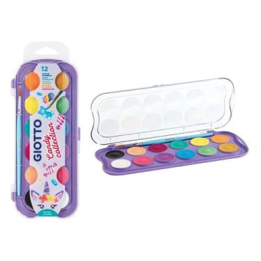 Imagem de Aquarela Giotto Candy Collection 12 Cores