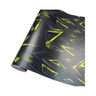 Imagem de Adesivos De Vinil Impermeáveis Cyberpunk Triangle Para Envelopamento D