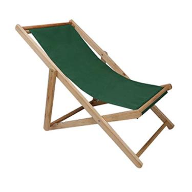 Imagem de HIOD Cadeira dobrável para ambientes externos de madeira maciça Cama Reclinável Portátil Respirável Jardim Pátio Praia Espreguiçadeiras