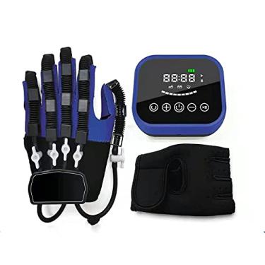 Imagem de Rehabilitation Robot Gloves,Finger Training Rehabilitation Gloves,Smart Stroke Recovery Equipment Rehab Orthotics for Patients with Hemiplegia Due to Strokec Long-Term Relief Fing…
