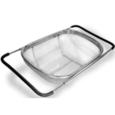 Imagem de Escorredor Para Cuba E Pia Inox Regulável Multiuso